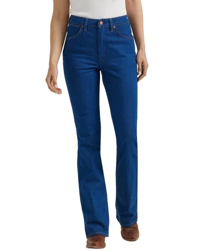 Wrangler Westward Magnetic Pull Bootcut Jean In Blue