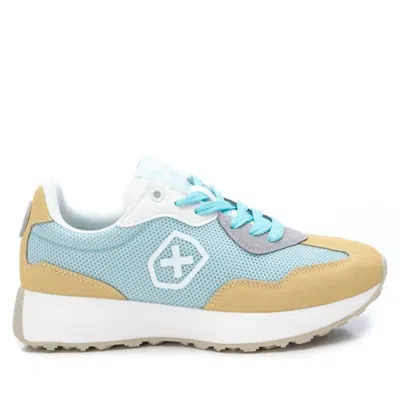 Xti Women's Sneakers In Blue In Beige