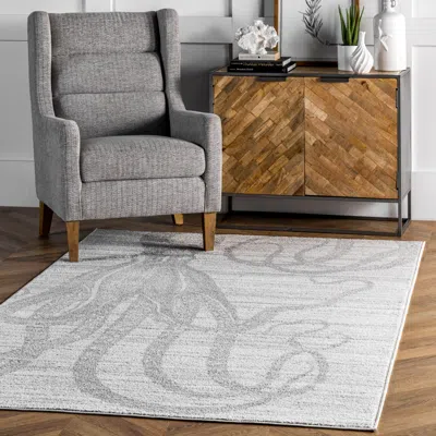 Nuloom Thomas Paul Power Loomed Octopus Area Rug