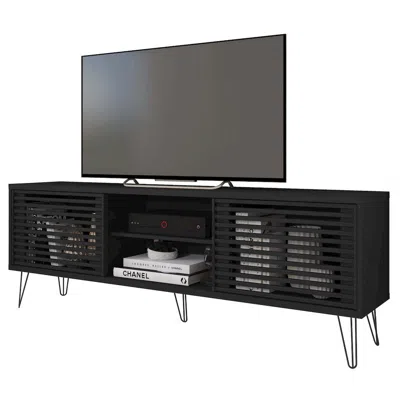 Woodpeckers Furniture And Mattress Frizz Mid-century Modern Tv Stand For 70 Inch Tv