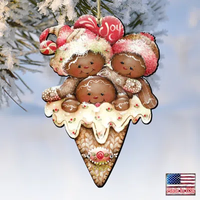 Designocracy The Sweetest Season Ornament Easter Spring Decor Set Of 2