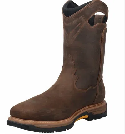 Dan Post Men's Thunderhead Waterproof Work Boots In Brown In Brown