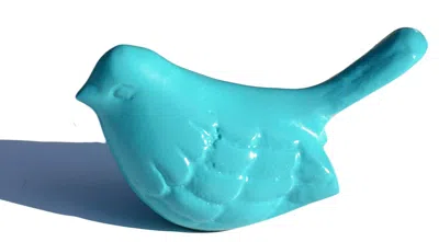 Vibhsa Bird Figurines Symbols Of Health & Happiness(turquoise)