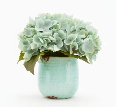 Creative Displays Blue Hydrangea Floral Arrangement