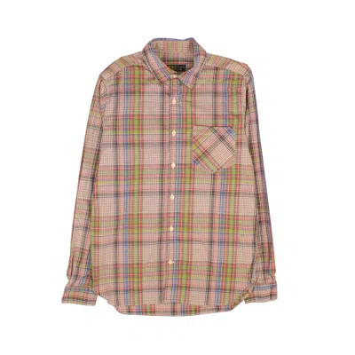 Freemans Sporting Club Plaid Casual Button Down Shirt In Multi