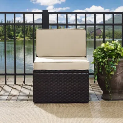 Crosley Furniture Palm Harbor Outdoor Wicker Center Chair