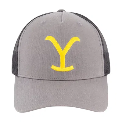 Yellowstone Nick  Trucker Cap-y Embroidery In Grey