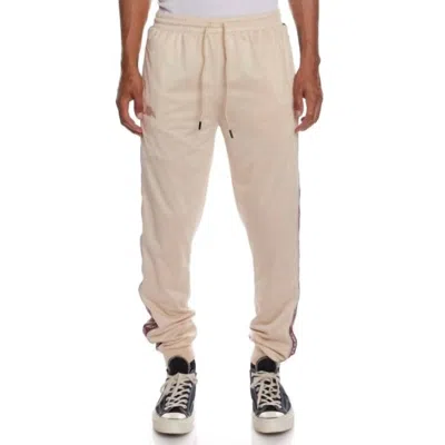 Kappa Men's Logo Tape Alic 2 Trackpant In Multi In Beige