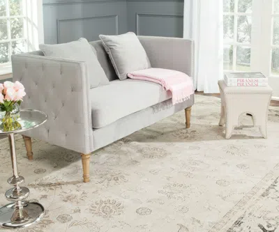 Safavieh Sarah Tufted Settee With Pillows