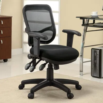 Coaster Co. Of America Rollo Adjustable Height Office Chair Black