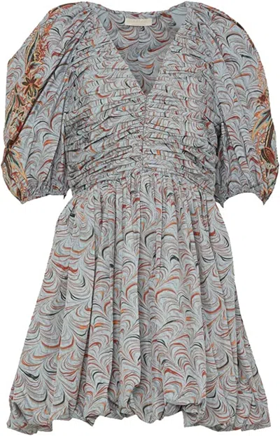 Ulla Johnson Gwen Dress Chalcedony In Grey