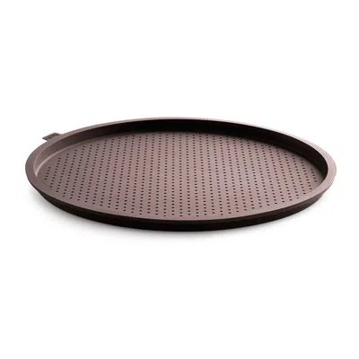 Lekue Silicone Perforated Pizza Pan, Brown