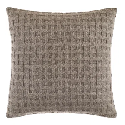 Nautica Saybrook Mocha Throw Pillow