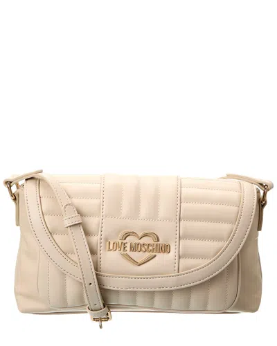 Love Moschino Shoulder Bag In Beige