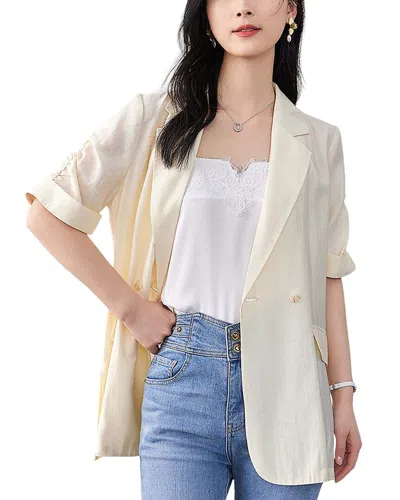 Ounixue Blazer In White