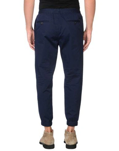 Shop Dsquared2 Casual Pants In Dark Blue