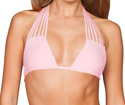 Stone Fox Swim Strappy Natasha Bikini Top In Sfs Orchid In Pink