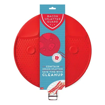 Talisman Designs Silicone Bacon Grease Splatter Guard, 13 Inch, Red In Red