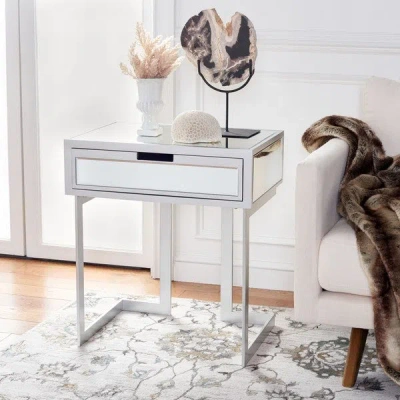 Safavieh Lilo 1 Drawer Mirror Accent Table