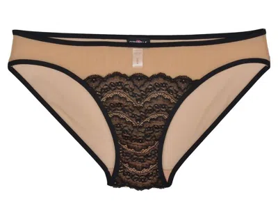 Cosabella Elise Lowrider Bikini In Brown
