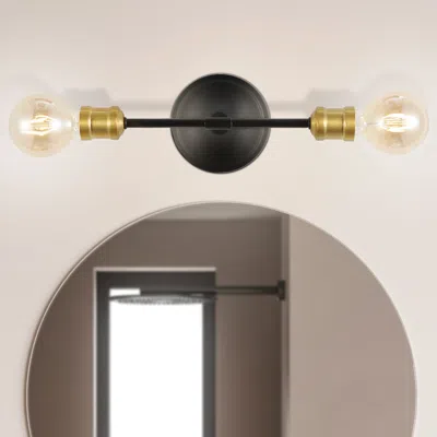 Jonathan Y Jaxon 13.25" 2-light Industrial Farmhouse Iron Led Vanity