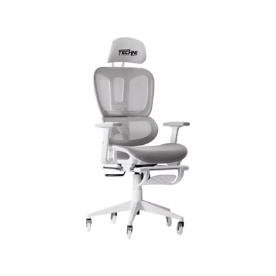 Techni Sport Airflex2.0 White Mesh Gaming Chair