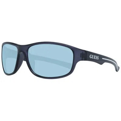 Guess Gray Women Sunglasses In Black