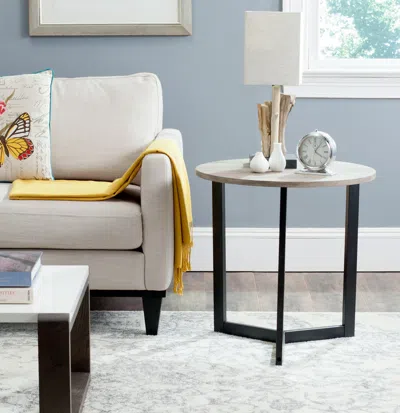 Safavieh Leonard Mid Century Modern Wood End Table
