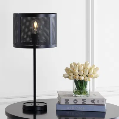 Jonathan Y Wilcox 25" Minimalist Metal Led Table Lamp