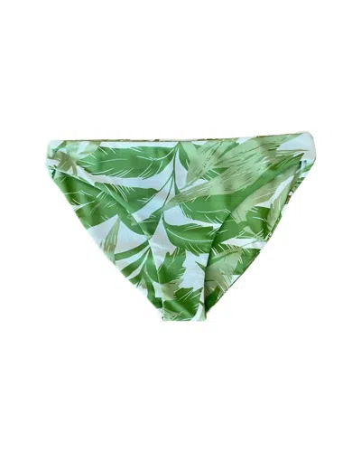 Citrine Raglan Bottom In Tropical Dream In Green