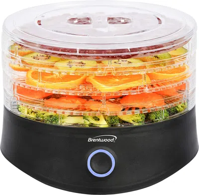 Brentwood Appliances 5-tray Black Food Dehydrator With Auto Shutoff