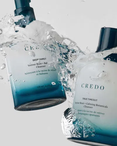 Credo Deep Thirst Vetiver Root + Babassu Cleanser For Dry Skin