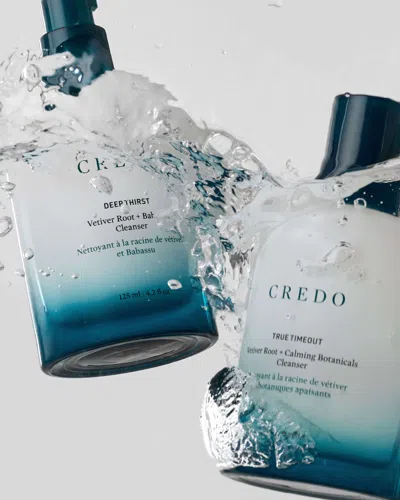 Credo True Timeout Vetiver Root + Calming Botanicals Cleanser For Sensitive Skin