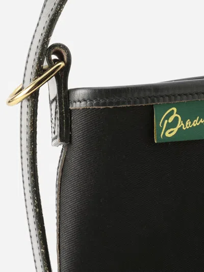 Alex Mill Brady Frome Canvas Shoulder Bag In Black