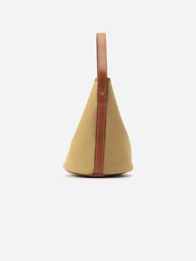 Alex Mill Brady Frome Canvas Shoulder Bag In Khaki