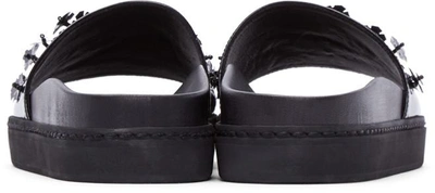 Shop Simone Rocha Black Beaded Sandals