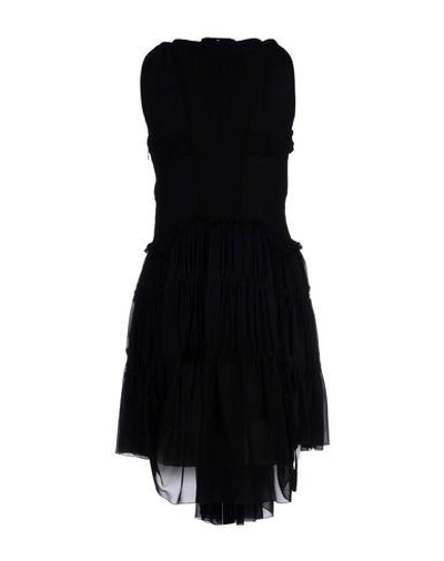 Shop Dsquared2 Woman Mini Dress Black Size 4 Silk