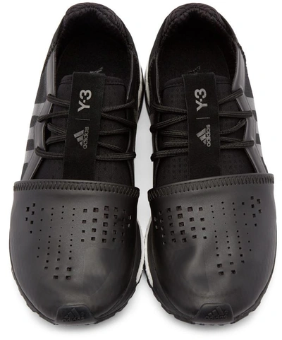 Shop Y-3 Black Racer Sneakers
