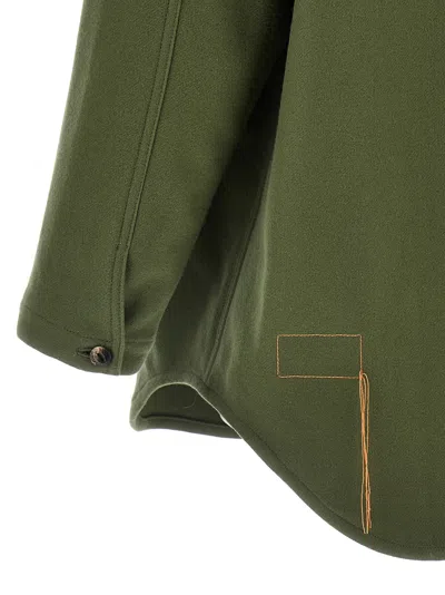Fortela Green Monika Overshirt In Green