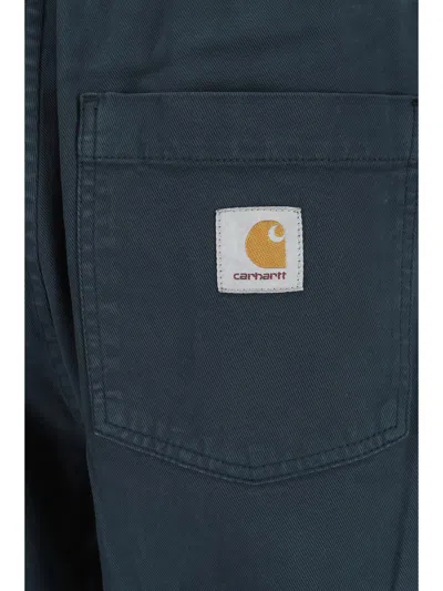 Shop Carhartt Wip Pants In Green