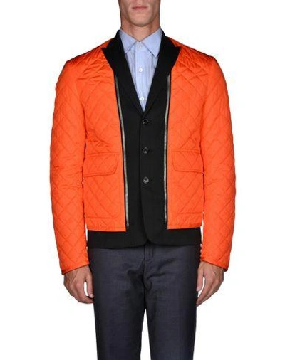 Shop Dsquared2 Jackets In Orange