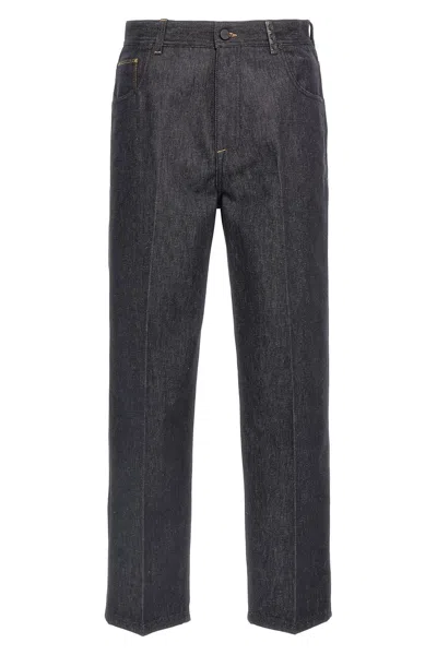 Fendi Denim Jeans In Blue