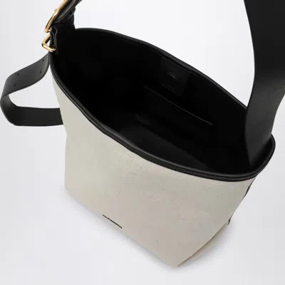 Jil Sander Folded Canvas Small Tote Bag Women In Cream