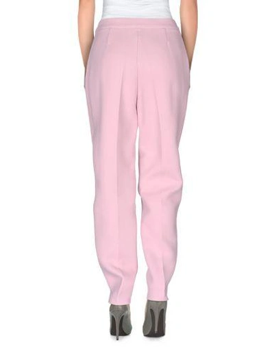 Shop Giambattista Valli Casual Pants In Pastel Pink
