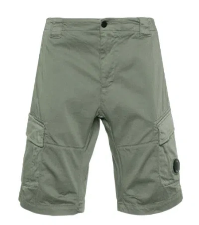 Shop C.p. Company Cp Company Shorts In Agave Green