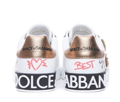 Shop Dolce & Gabbana Sneakers In White