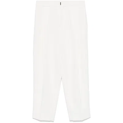 Elisabetta Franchi Crepe Cropped Trousers