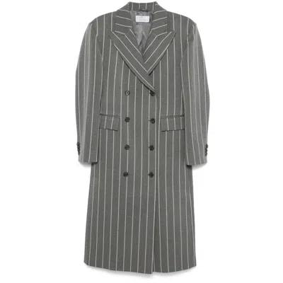 Shop Giuseppe Di Morabito Coats In Grey