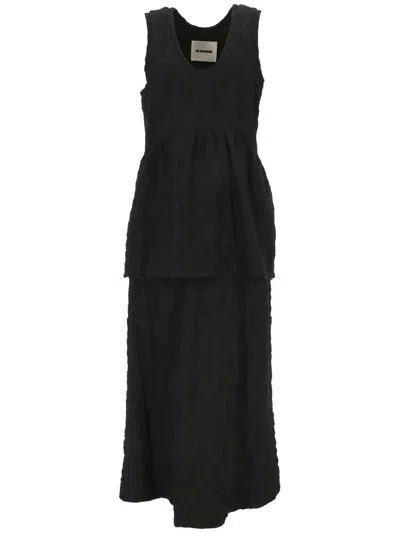 Shop Jil Sander Dresses In Black