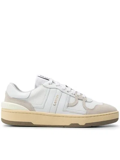 Shop Lanvin Tennis Low Top Sneakers Shoes In White